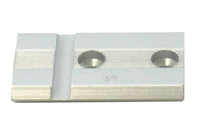 Weaver Standard Top Mount Aluminum Scope Base - Silver - #36S - S&W 1500 1600 1700 REAR - Precision Shot Firearms