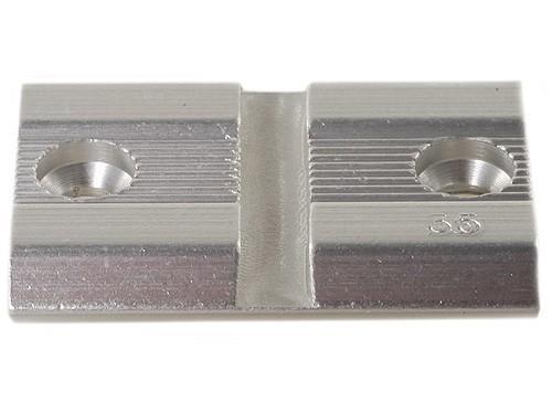 Weaver Standard Top Mount Aluminum Scope Base - Silver - #35S - S&W 1500 1600 1700 FRONT - Precision Shot Firearms