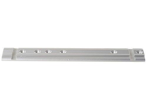 Weaver 1-Piece .22 Tip-Off Adapter Scope Base for Ruger -Silver - #TO-9S Fits Detachable Top Mount Scope Rings or Tip-Off Scope Rings - Precision Shot Firearms