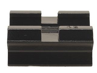 Weaver Standard Top Mount Aluminum Scope Base - Gloss Black - #42 - FRONT Mossberg Remington - Precision Shot Firearms