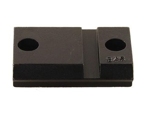 Weaver Grand Slam Steel Top Mount Scope Base - Matte Black - #S46 - Anschutz 1568 FRONT #S46 - Precision Shot Firearms