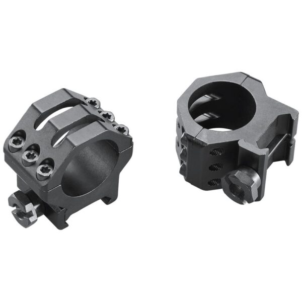 Weaver 6-Hole Aluminum Scope Rings 1" Medium Matte - Precision Shot Firearms