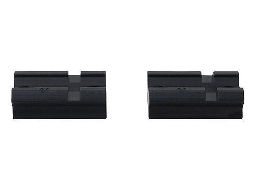 Weaver 2-Piece (Pairs) Top Mount Aluminum Scope Base - Matte - Browning LA - Precision Shot Firearms