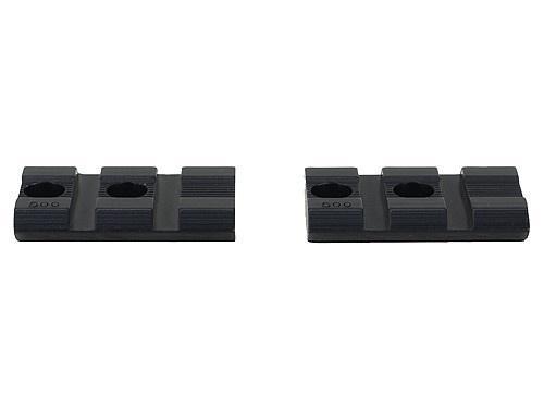 Weaver 2-Piece (Pairs) Top Mount Aluminum Scope Base - Matte - Mossberg 500 - Precision Shot Firearms