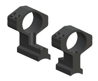 Weaver 2-Piece Muzzleloader Aluminum Integral Scope Rings & Scope Base Mount - Matte High - TC Encore/ Omega - Precision Shot Firearms