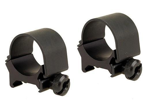 Weaver Detachable Top Mount Aluminum Scope Rings 1" Medium - Matte - Precision Shot Firearms