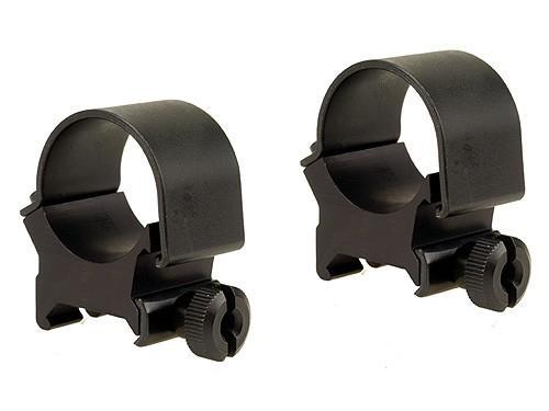 Weaver Detachable Top Mount Aluminum Scope Rings 1" High - Matte - Precision Shot Firearms