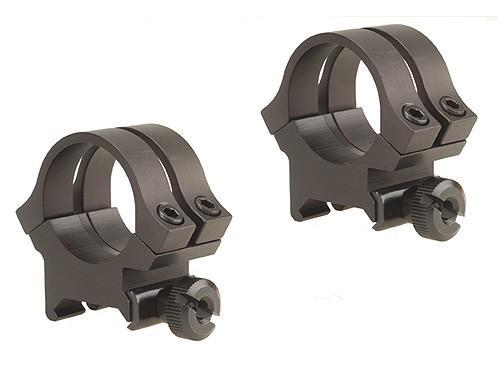 Weaver Quad Lock Detachable Scope Rings 1" High Matte - Precision Shot Firearms