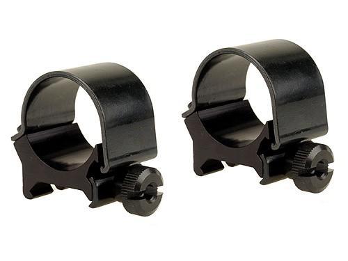 Weaver Detachable Top Mount Aluminum Scope Rings 1" Medium - Black - Precision Shot Firearms
