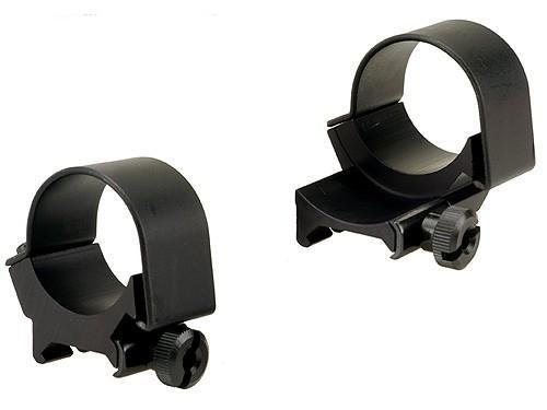 Weaver Detachable Extension Top Mount Aluminum Scope Rings - 30mm Low EXT Matte - Precision Shot Firearms