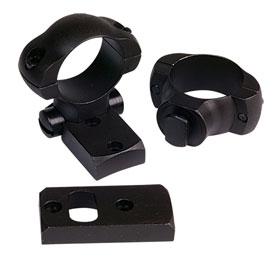 Weaver 2-Piece Grand Slam Steel Dovetail Scope Base & Ring Set - Browning A-Bolt Black Gloss - Precision Shot Firearms