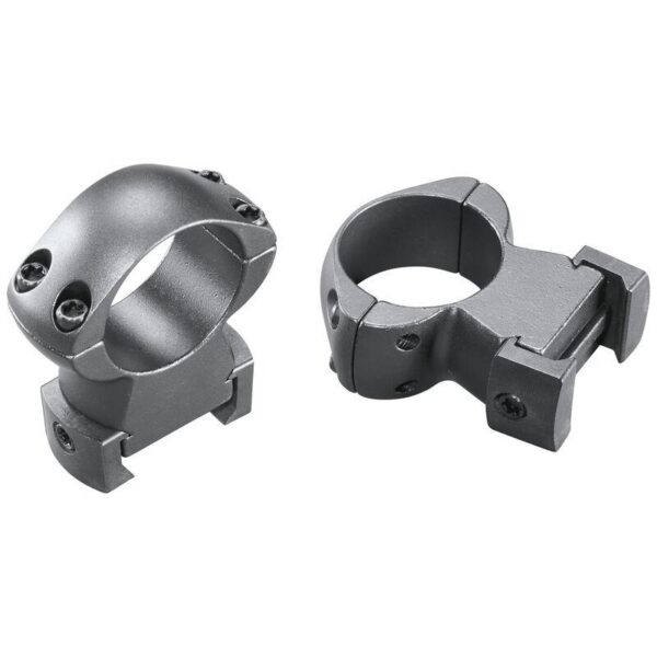 Weaver Grand Slam Steel Top Mount Scope Rings 1" X-High Matte (Windage Adjustable) - Precision Shot Firearms