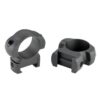 Weaver Grand Slam Steel Top Mount Scope Rings 1" X-High Matte (Windage Adjustable) - Precision Shot Firearms