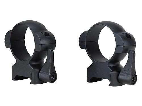 Weaver Grand Slam Leaver-Lok Top Mount Steel Scope Rings 30mm High Matte - Precision Shot Firearms