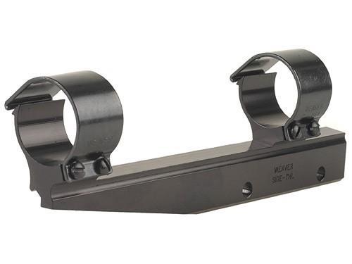 Weaver Detachable Side Mount Aluminum Scope Rings & Base Mount 1" High (Long Style) - Precision Shot Firearms