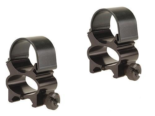 Weaver Detachable See-Thru Scope Rings - 1" - Black - Precision Shot Firearms