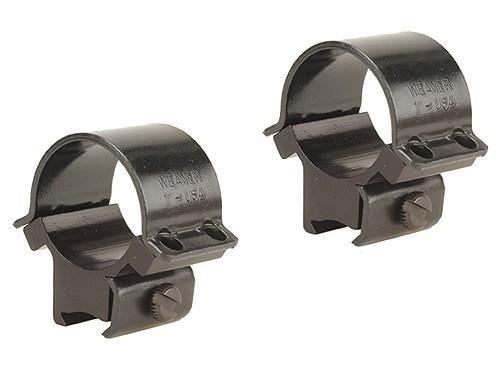 Weaver .22 Tip-Off Ringmount for 3/8" Grooved Receiver - 1" Sure Grip - Black - Precision Shot Firearms