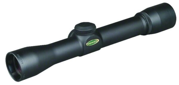 Weaver Classic Scout Rifle Scope - 4x28mm Dual-X Reticle Black Matte - Precision Shot Firearms