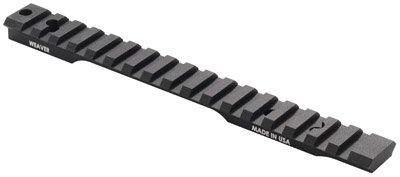 Weaver 1-Piece Extended Multi-Slot Picatinny Scope Base Savage 110 LA 8-40 0MOA Matte Clam - Precision Shot Firearms