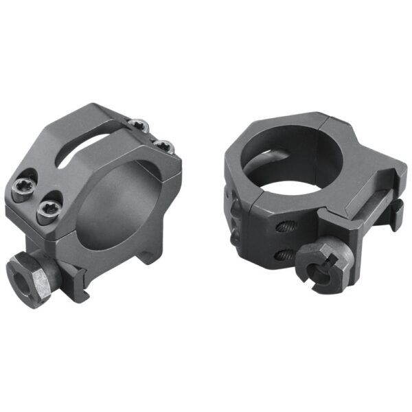 Weaver 4-Hole Tactical Picatinny Aluminum Scope Rings 1" Medium Matte - Precision Shot Firearms