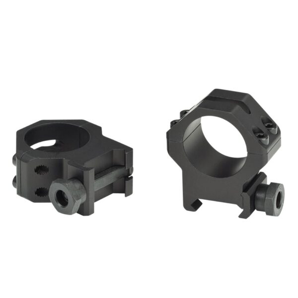 Weaver 4-Hole Tactical Picatinny Aluminum Scope Rings 1" High Matte - Precision Shot Firearms