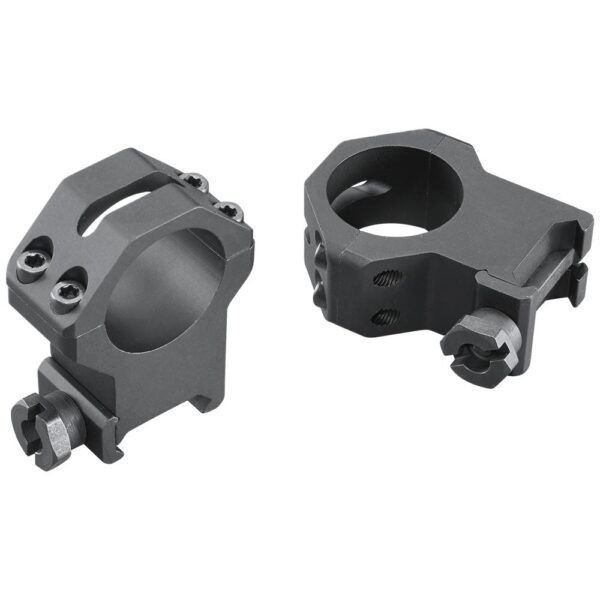 Weaver 4-Hole Tactical Picatinny Aluminum Scope Rings 1" XX-High Matte - Precision Shot Firearms