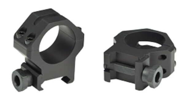 Weaver 4-Hole Tactical Picatinny Aluminum Scope Rings - Matte - 30mm High - Precision Shot Firearms