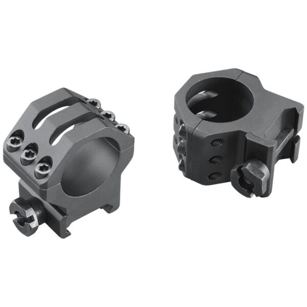 Weaver 6-Hole Picatinny Tactical Scope Rings 1" High - Precision Shot Firearms