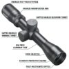 EXCLUSIVE Weaver Classic Series Handgun Scope 2-6x32mm 1" SFP Dual-X Non Illum Black - Precision Shot Firearms