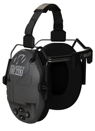 Walker's FireMax Muff Behind the Neck - Black 20-23 NRR - Precision Shot Firearms