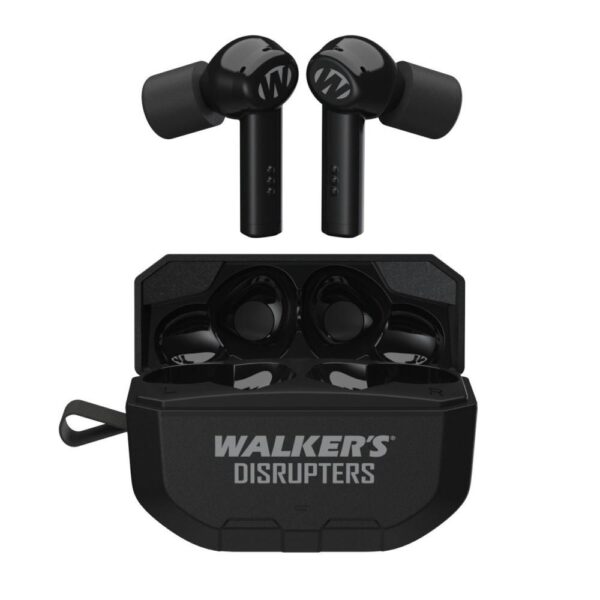 Walker's Disrupter Bluetooth Ear Buds 24dB Black - Precision Shot Firearms