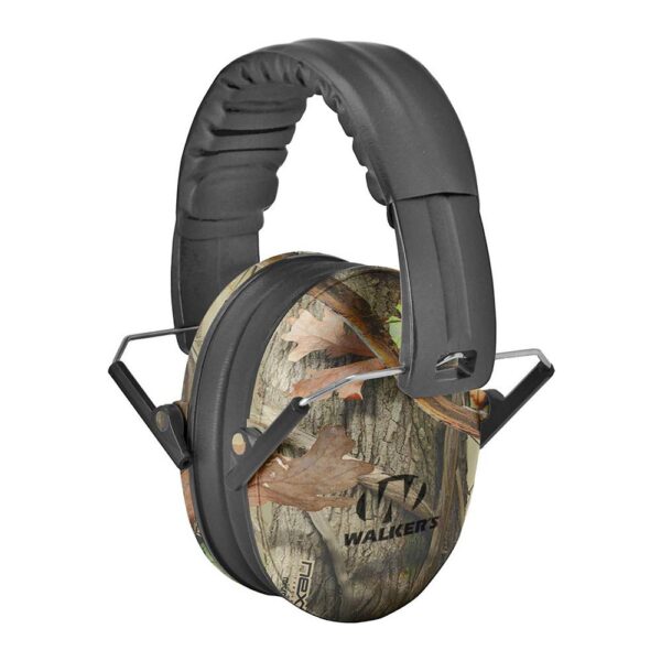 Walker's Folding Children's Ear Muffs 22dB Camo - Precision Shot Firearms