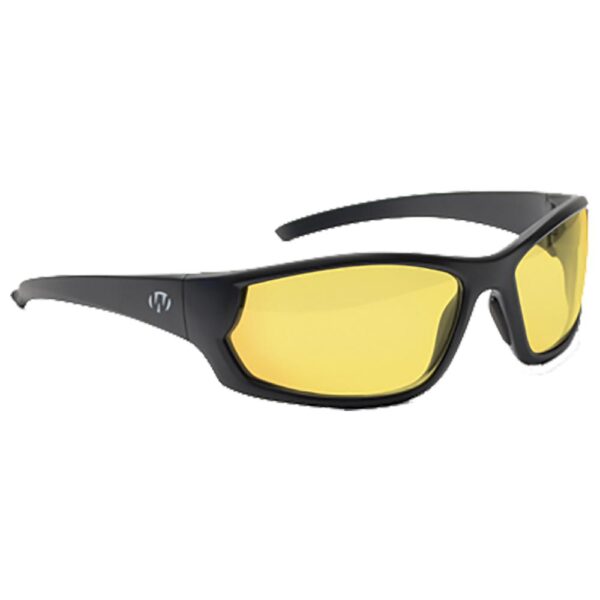 Walker's IKON Carbine Shooting Glasses Black with Amber Lens - Precision Shot Firearms