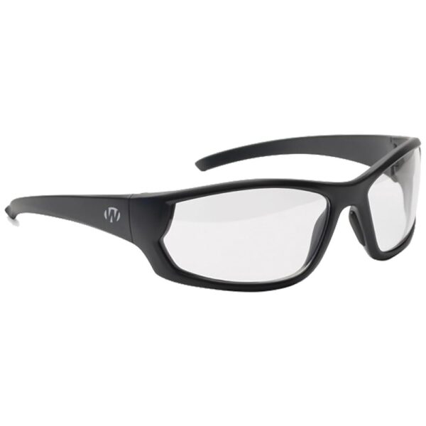 Walker's IKON Carbine Shooting Glasses Black with Clear Lens - Precision Shot Firearms