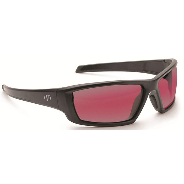 Walker's IKON Carbine Shooting Glasses Black with Rose Lens - Precision Shot Firearms
