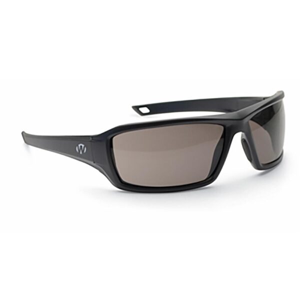 Walker's IKON Forge Shooting Glasses Black with Smoke Lens - Precision Shot Firearms