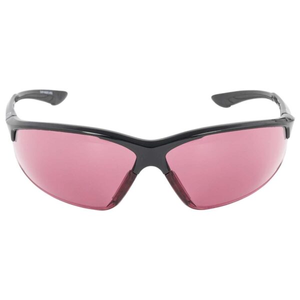 Walker's IKON Tanker Shooting Glasses Black Open Frame with Rose Lens - Precision Shot Firearms