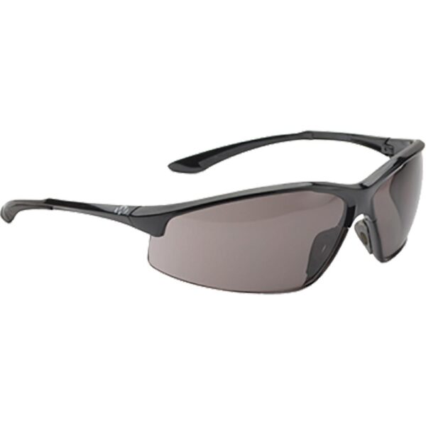 Walker's IKON Tanker Shooting Glasses Black Open Frame with Smoke Lens - Precision Shot Firearms