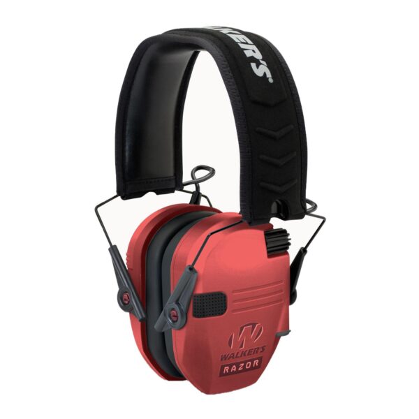 Walker's Razor Slim Electronic Muff - Coral 23NRR - Precision Shot Firearms