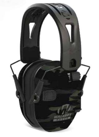 Walker's Razor Tacti-Grip Ear Muffs -Camo Gray 23NRR - Precision Shot Firearms