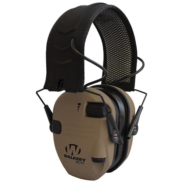 Walker's Razor X-TRM Muff - Battle Brown 23 NRR - Precision Shot Firearms