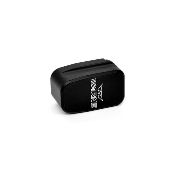 Warne Magazine Extension for Glock 42 Black +2/rd - Precision Shot Firearms