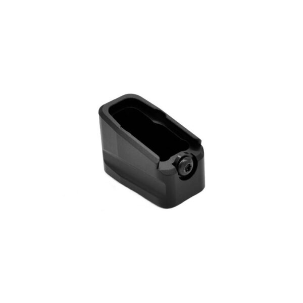 Warne Magazine Extension for Glock 43 Black +2/rd - Precision Shot Firearms