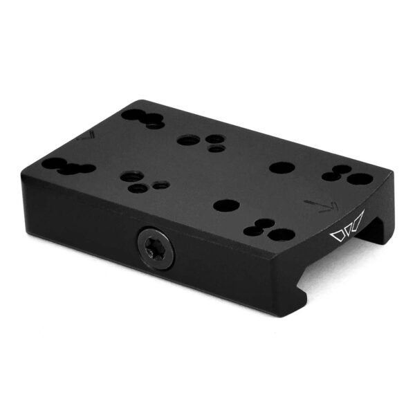 Warne Red Dot Riser Low Pro Reflex Mount - Black - Precision Shot Firearms