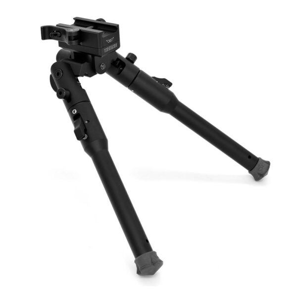 Warne Skyline Precision Lite Bipod with QD Picatinny Rail Interface Black - Precision Shot Firearms