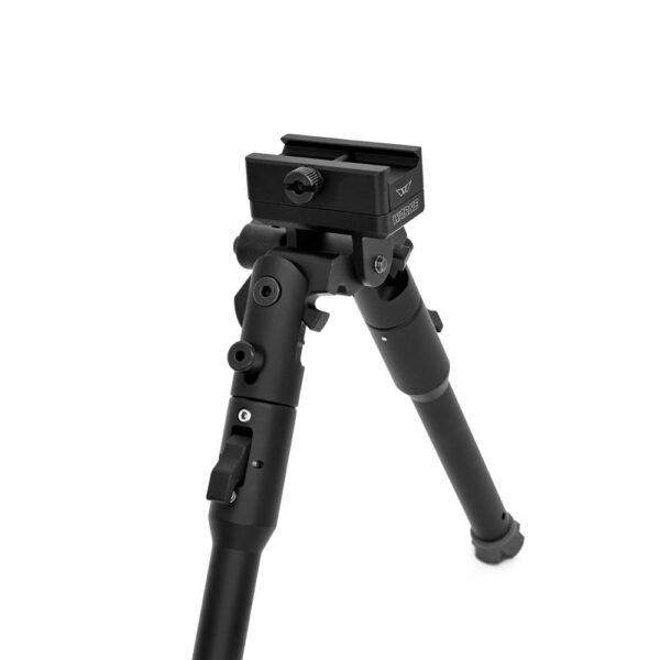Warne Skyline Lite Bipod with Fixed Picatinny Rail Interface Black - Precision Shot Firearms