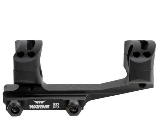 Warne Tactical LR-SKEL Long-Range MSR Precision Mount 1" Black 20 MOA - Precision Shot Firearms