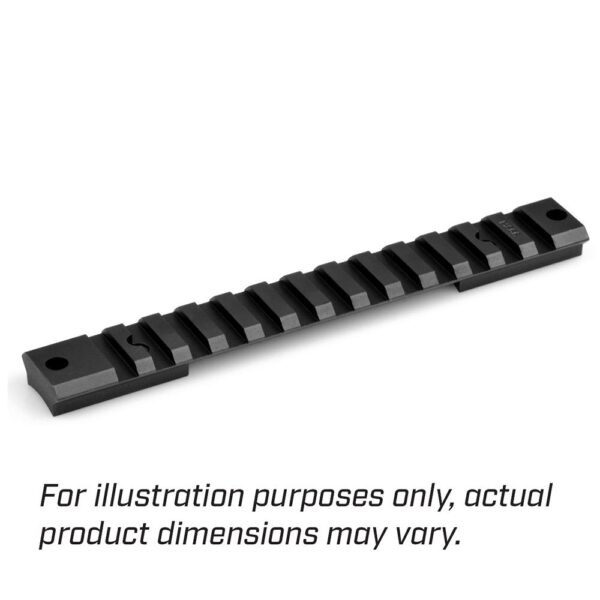 Warne 1-Piece Tactical Base Remington 700 Long Action Matte - Precision Shot Firearms