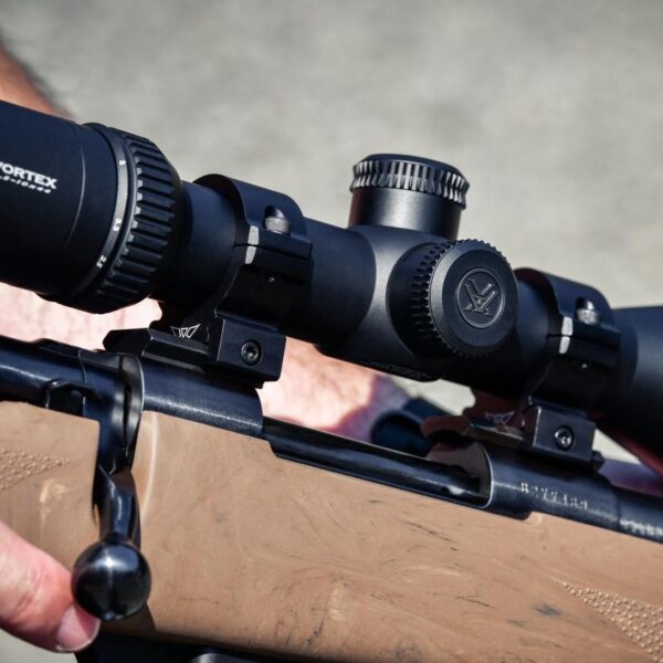 Warne Vapor 2-Piece Horizontal Scope Rings 1" Low Matte - Precision Shot Firearms