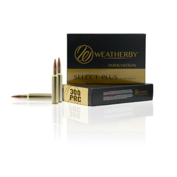 Weatherby Select Plus Rifle Ammo .300 PRC 180 gr. BTHP 2950 fps 20/ct - Precision Shot Firearms